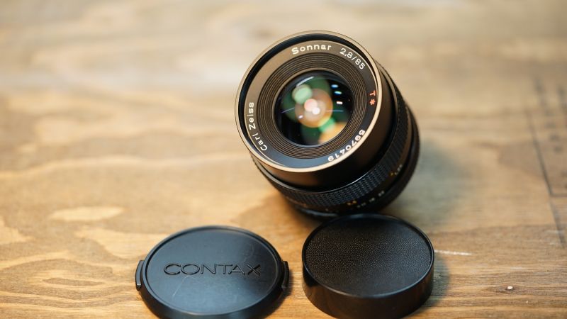 8749 良～美品 Contax Sonnar 85mm 2.8 AEG - メルカリ 