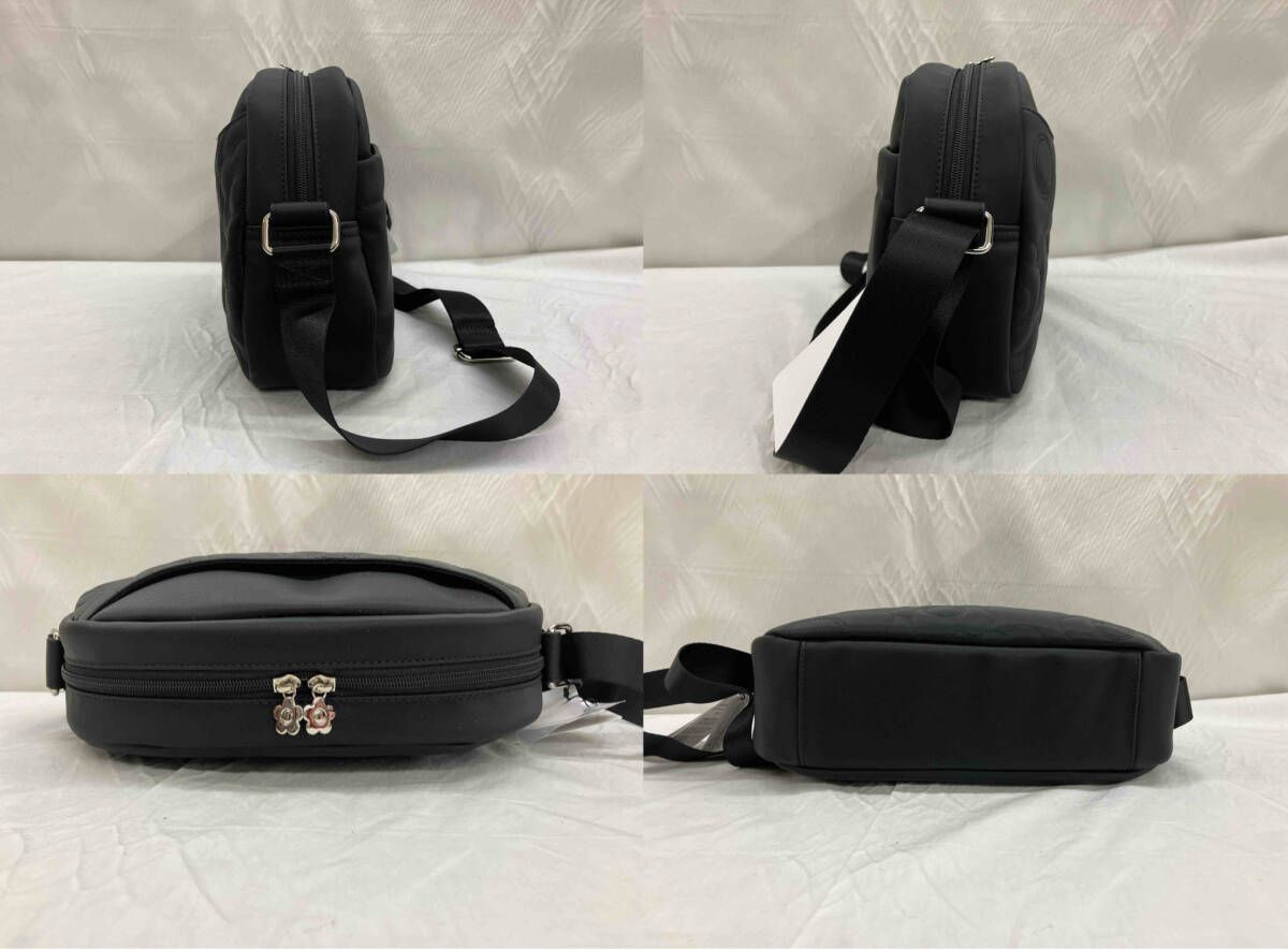 MARY QUANT マリークワント 221-814630 ショルダーバッグ ブラック 黒 DECORATOM_COM_BR