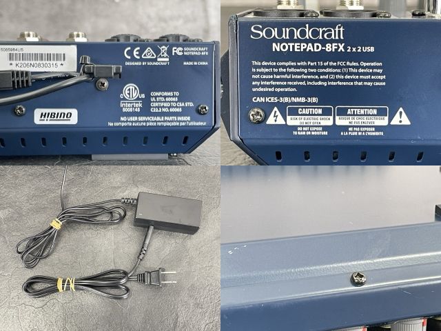 soundcraft NOTEPAD-8FX