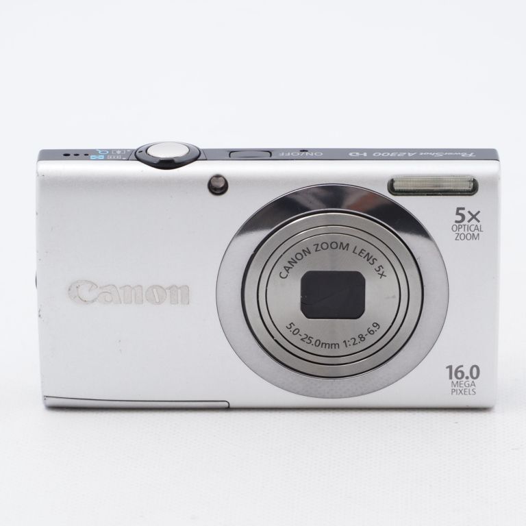 Canon キヤノン デジタルカメラ PowerShot A2300 シルバー PSA2300(SL) カメラ本舗｜Camera honpo  メルカリ
