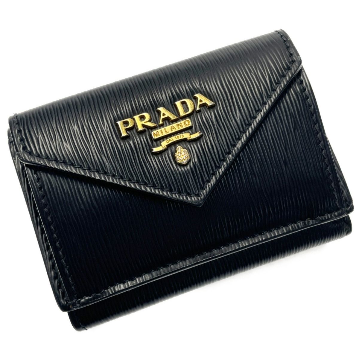 最安値大人気 PRADA - 新品 PRADA プラダ VITELLO MOVE 3つ折り財布