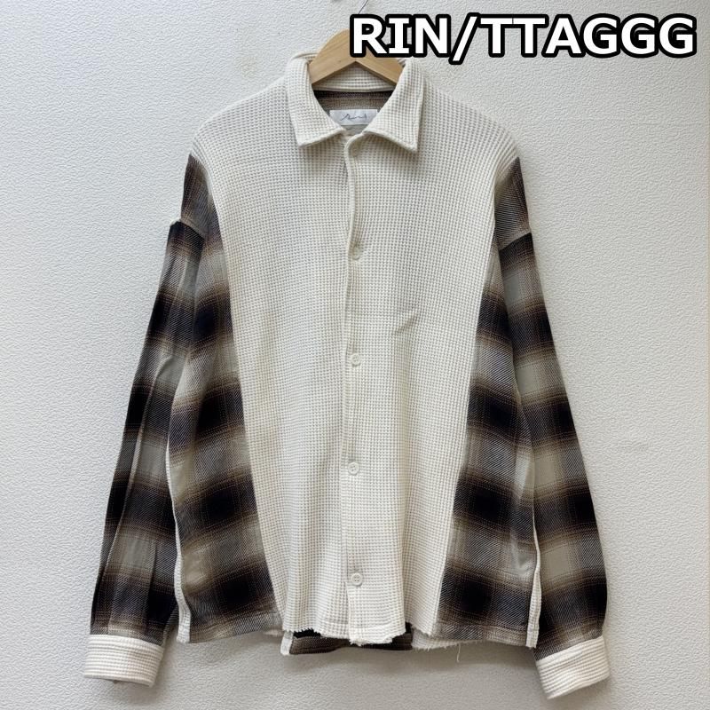 USED 古着 シャツ、ブラウス 長袖 RIN TTAGGG リンタッグ 日本製