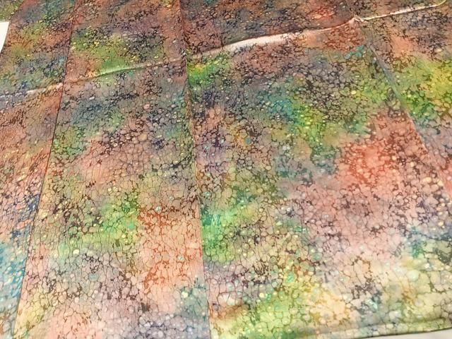 平和屋着物▽上質な小紋 単衣 霞文 正絹 逸品 AAAV2866fy - メルカリ