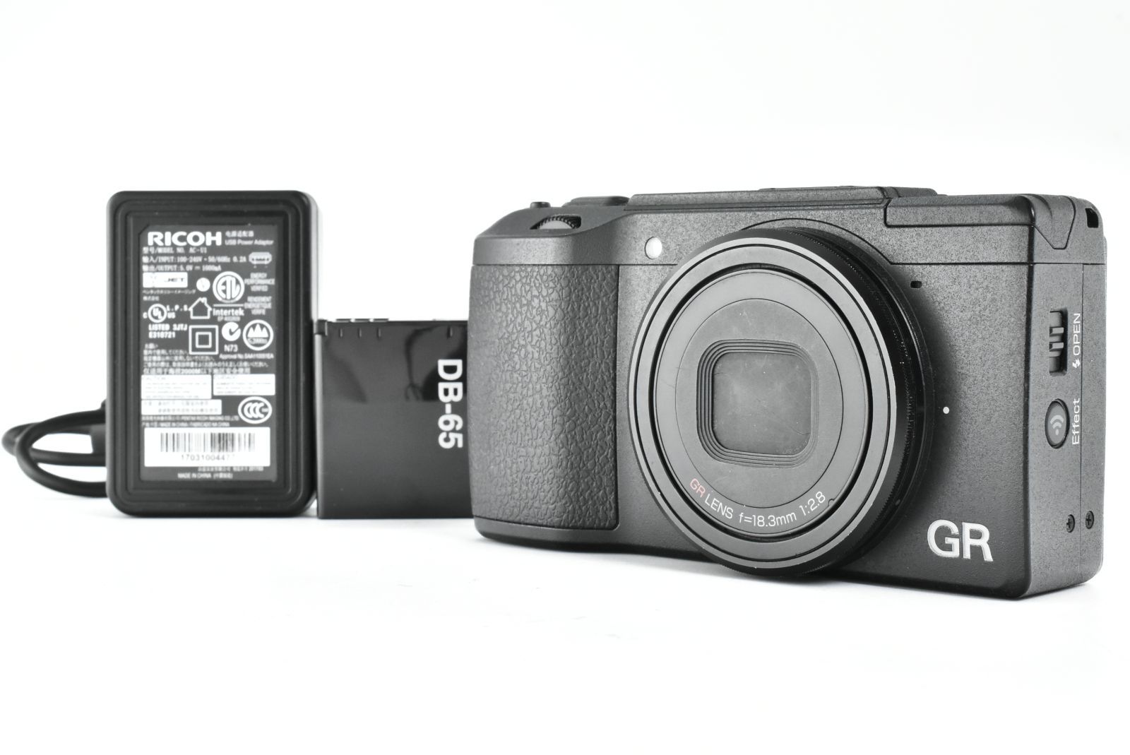 Ricoh GR 16.2MP コンパクトカメラ 18.3mm f/2.8 【公式通販】 Ricoh GR 16.2MP コンパクトカメラ 18.3mm f/2.8 【公式通販】