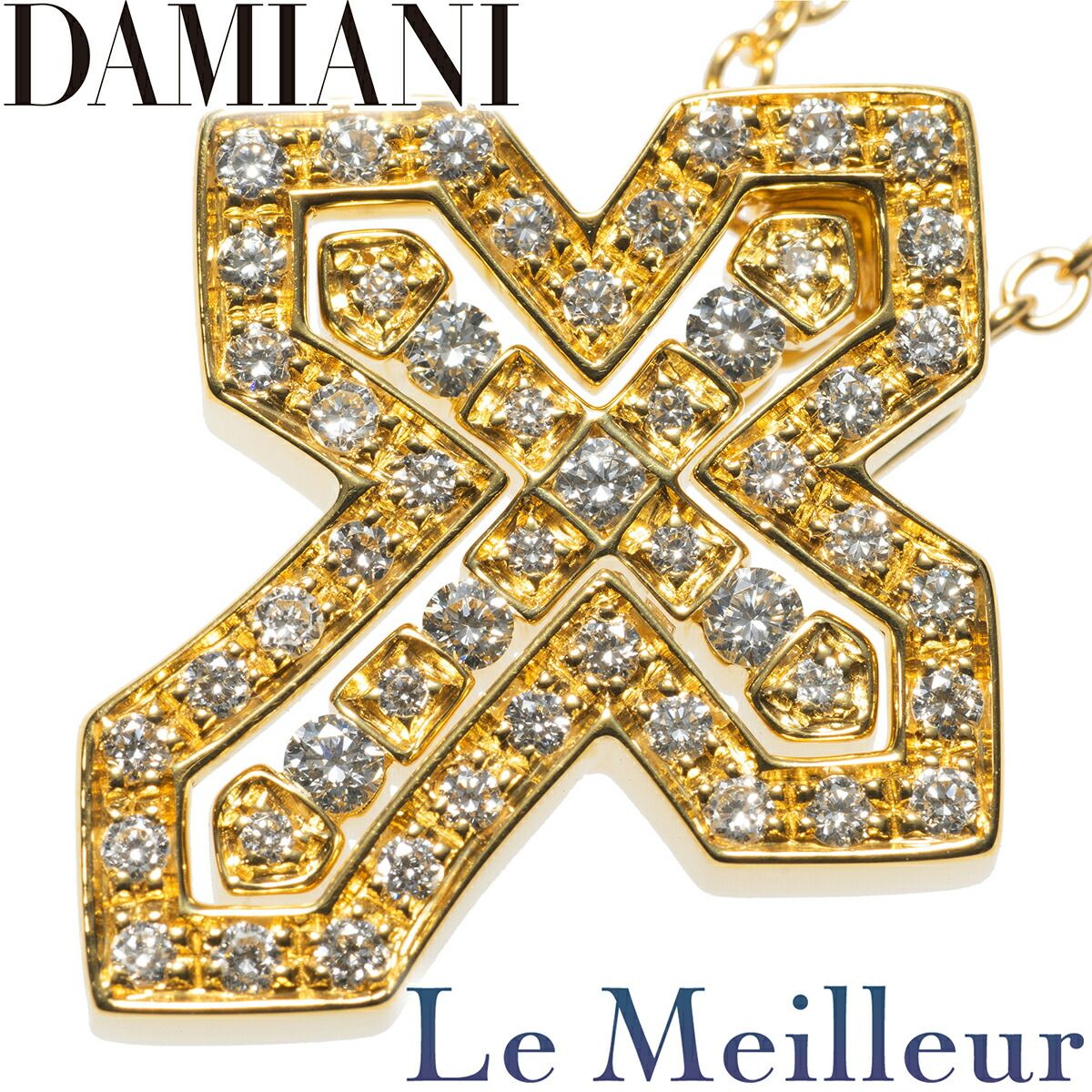 ダミアーニ DAMIANI ベル エポック クラウンペンダントネックレス 