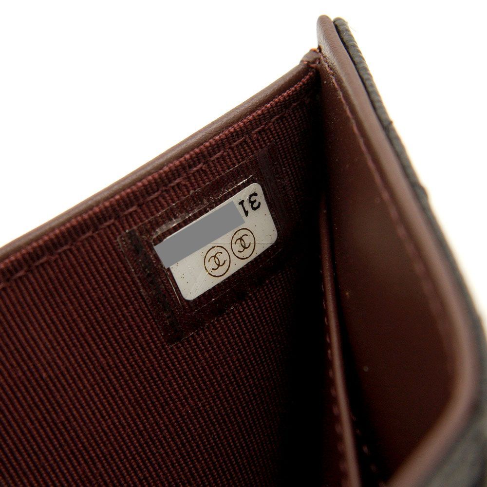 ほぼ未使用】シャネル 三つ折り財布 ミニ財布 クラシック スモール 