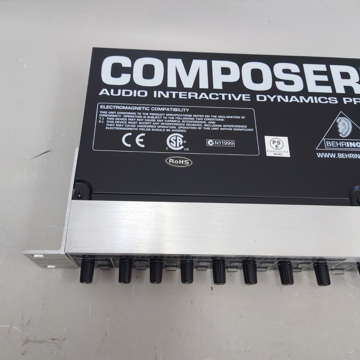 BEHRINGER MDX-1000 2chコンプレッサー・リミッター 動作品】BEHRINGER MDX2600 COMPOSER PRO-XL 本体のみ 送料無料