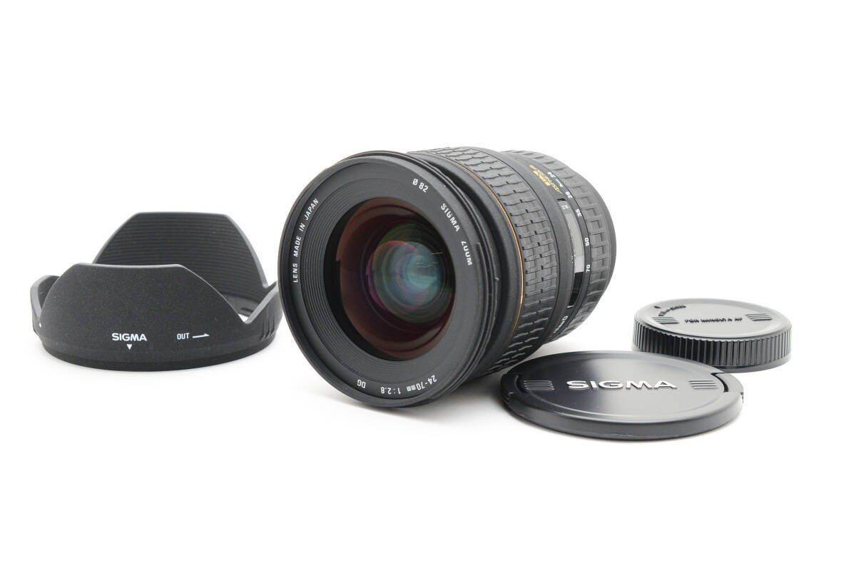 上品 SIGMA シグマ AF 24-70mm F2.8 EX DG SONY ソニーAマウント RR6575＃195