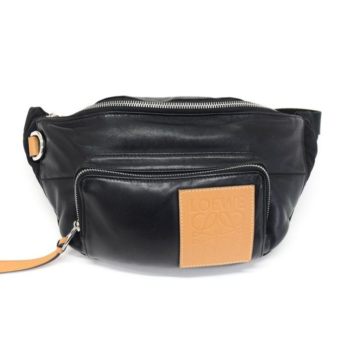 LOEWE ロエベ パフィーバムバッグ アナグラム レザーパッチ ウエストバッグ 楽天市場】【バッグ】LOEWE ロエベ パフィー バムバッグ ウエスト