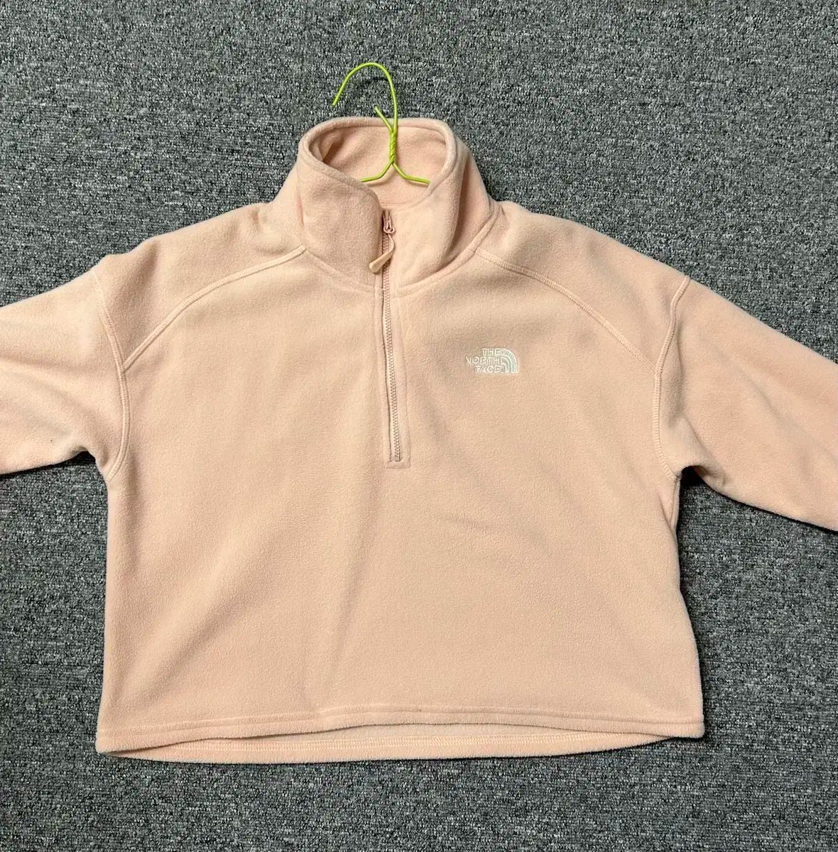 THE NORTH FACE ザノースフェイス フリース クロップド ジップアップ ピンク s