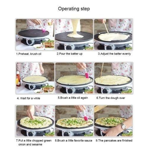 クレープ焼き器 鉄板