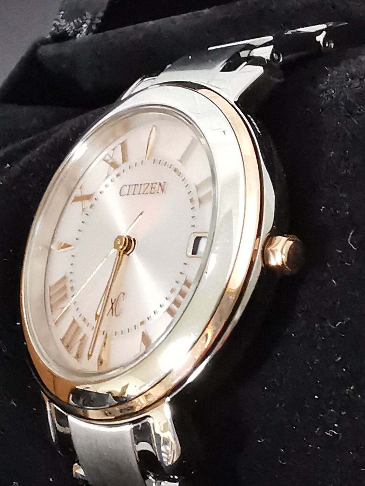 CITIZEN XC　EO1204-51W【エコ・ドライブ】 Citizen xC Pink Dial Stainless Steel Bracelet EO1204-51W