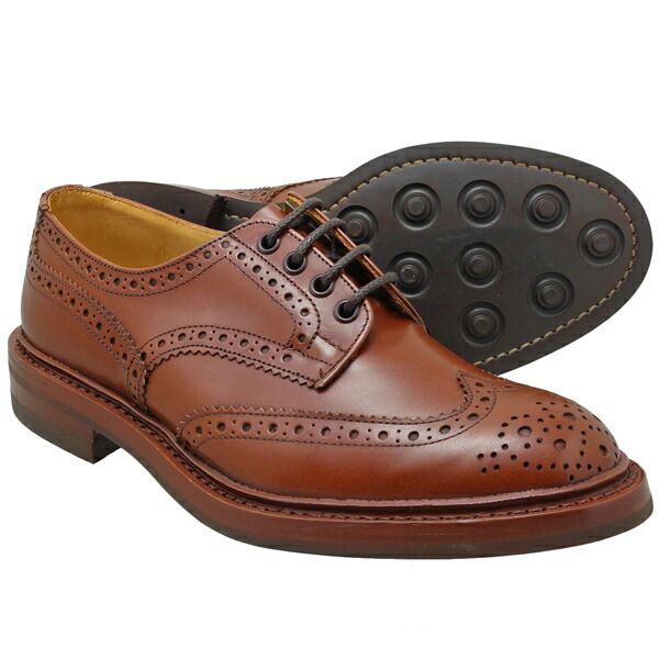 トリッカーズ カントリーシューズ バートン ダイナイトソール マロンアンティーク Tricker s M5633 BOURTON MARRON ANTIQUE UK規格 MADE IN ENGLAND UK9.0 27.5cm