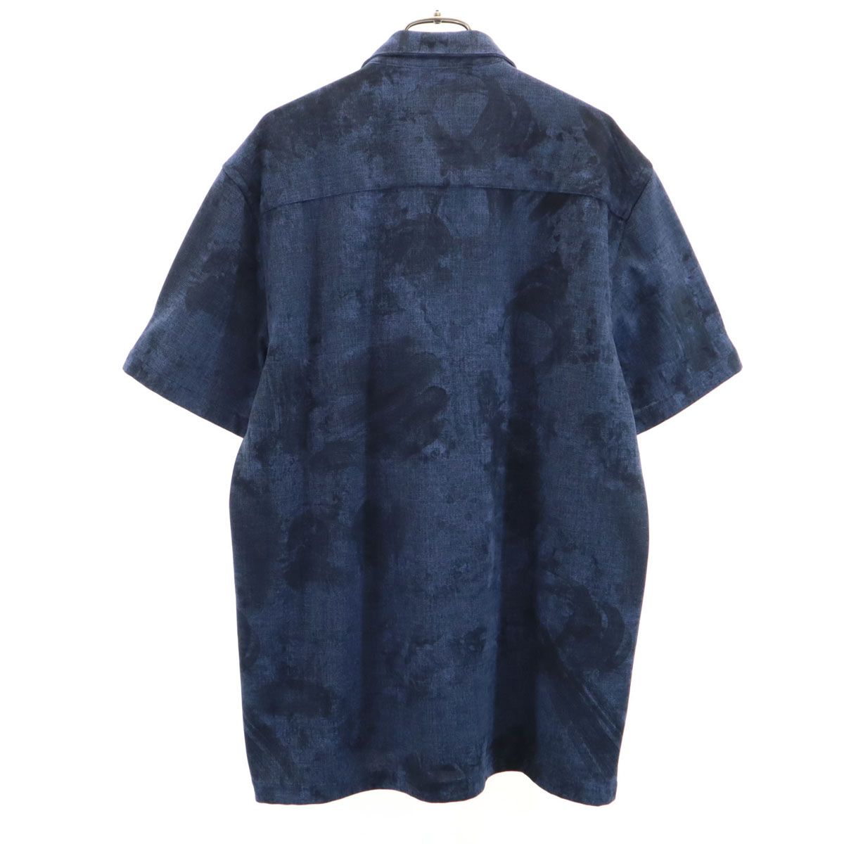 ZARA ザラ 総柄 半袖 レギュラーフィット ポロシャツ XL