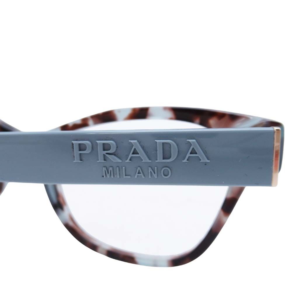 未使用 PRADA プラダ サイドロゴ サングラス メガネ べっ甲柄 スクエア  