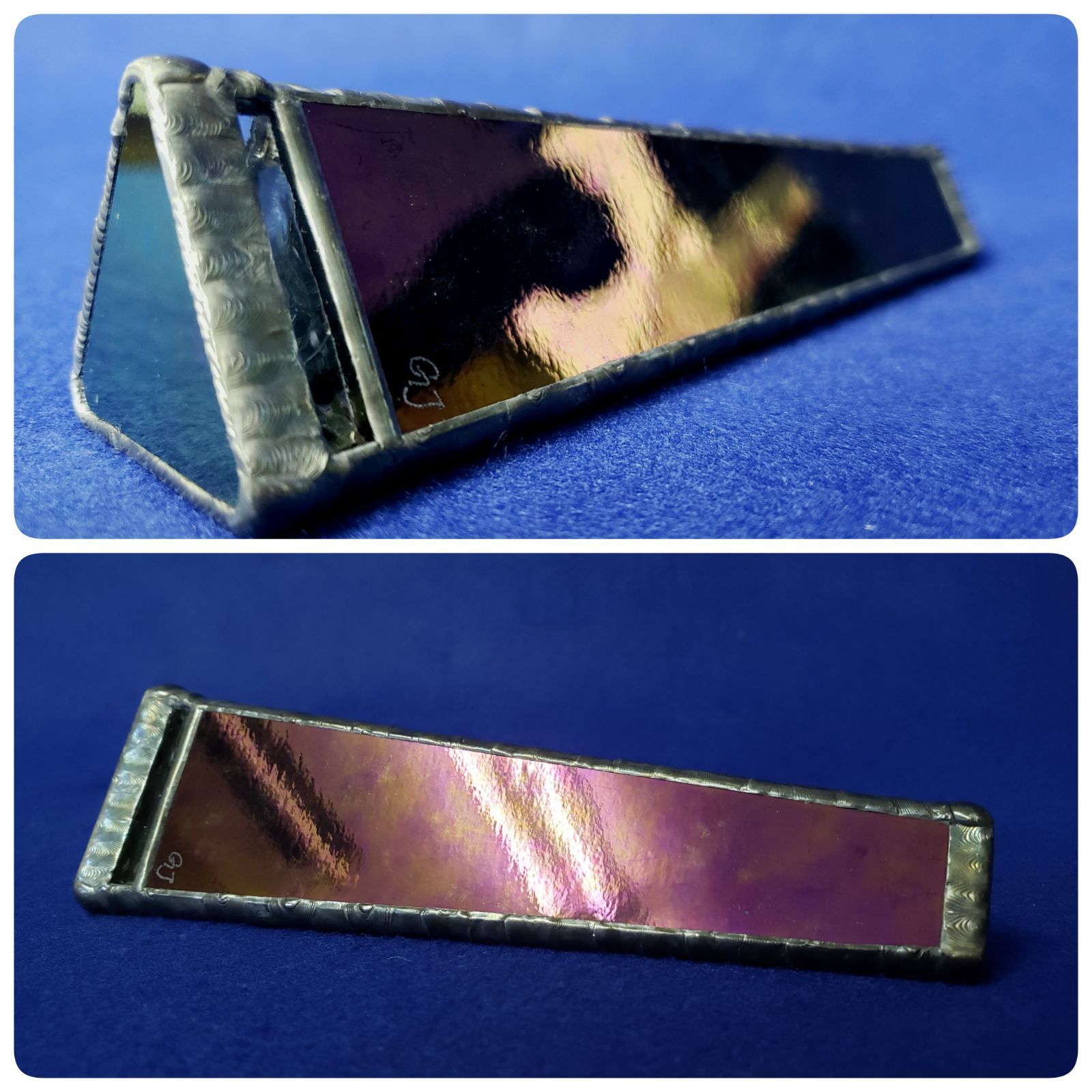 ベネチアングラス ムラーノ グラス ゴブレット ブルー 青