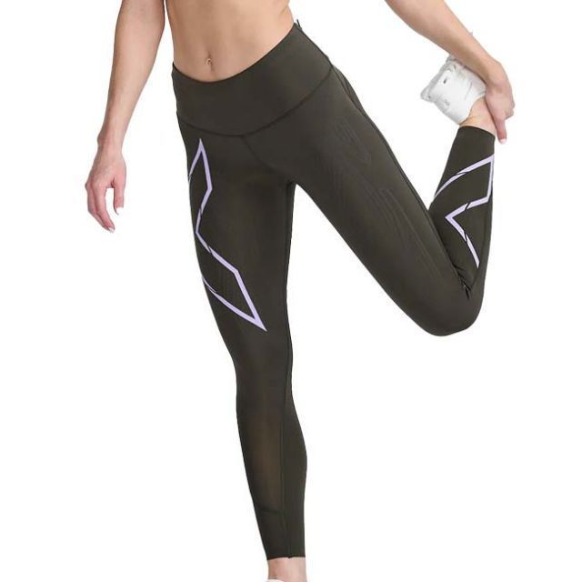 売切り終了 2XU ツータイムズユー 2025 FW レディース ライトスピード MCS ミッドライズ コンプレッションタイツ WA6523B-FLT LVF 330889976