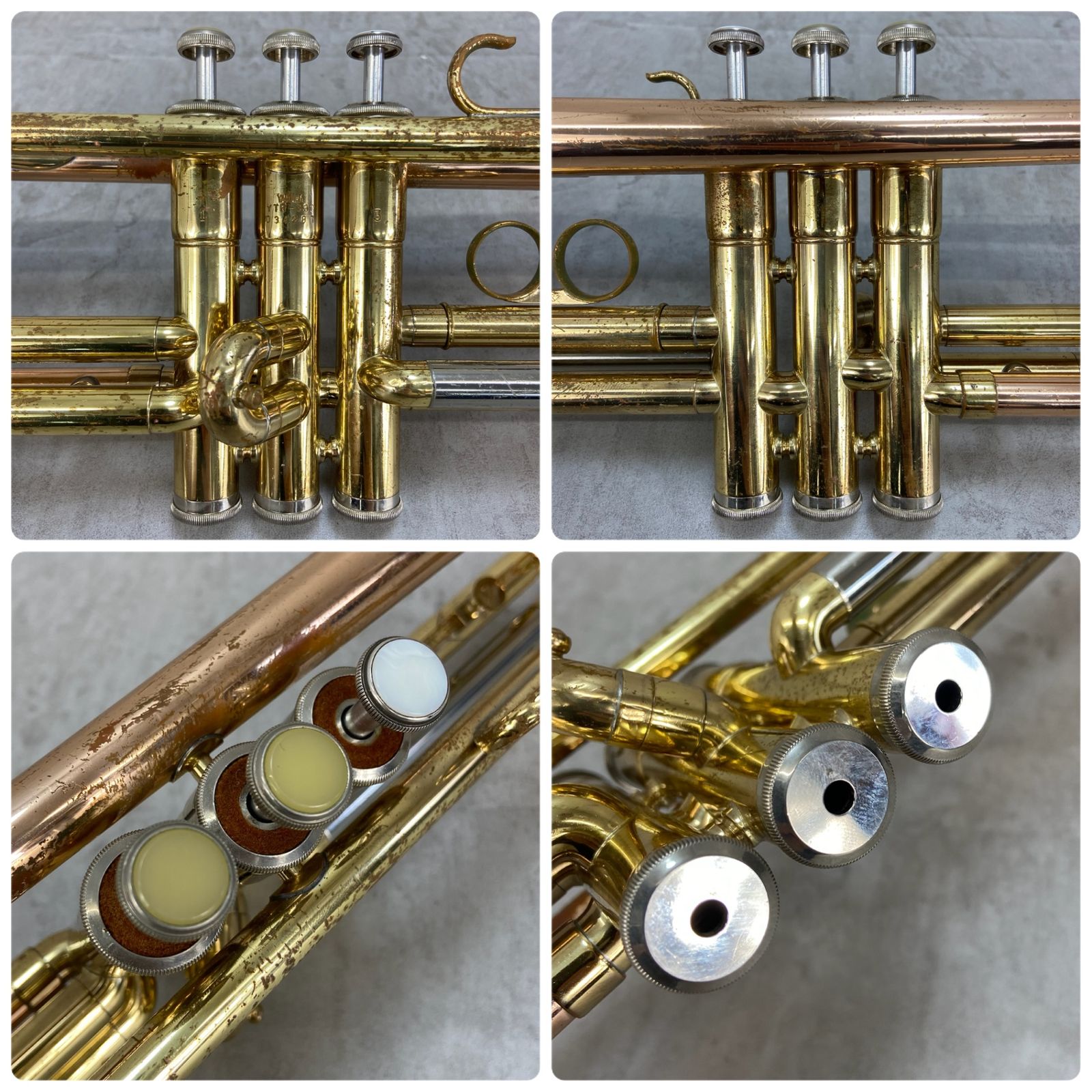 YAMAHA ヤマハ YTR-332 B♭トランペット レッドブラス 赤ベル