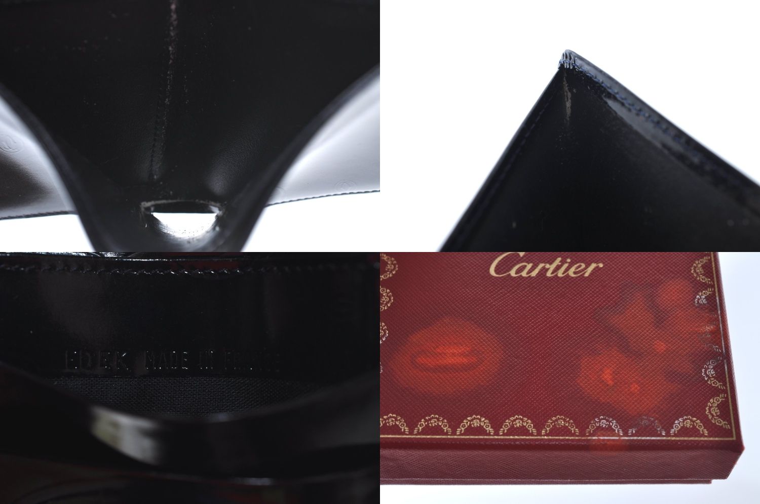 カルティエ 二つ折り財布