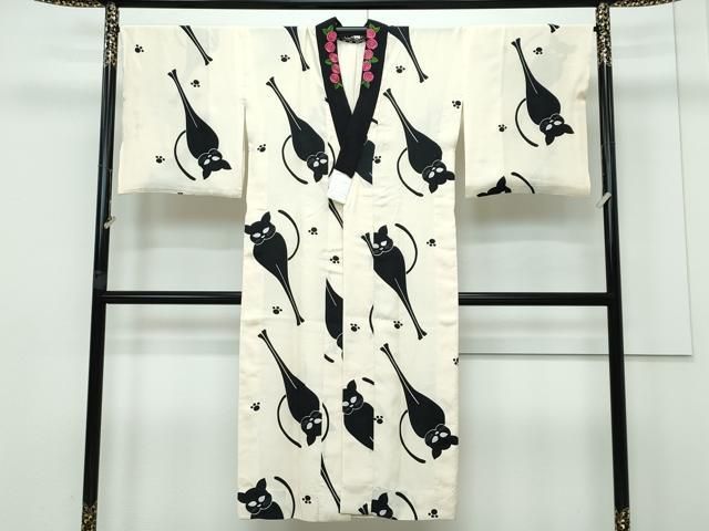 平和屋2□極上 振袖 長襦袢(無双仕立て・半衿刺繍)セット 総絞り 吉祥