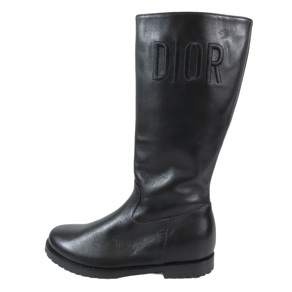 未使用　ベビーディオール 未使用 21AW BABY DIOR ベイビー ディオール ロングブーツ ロゴ