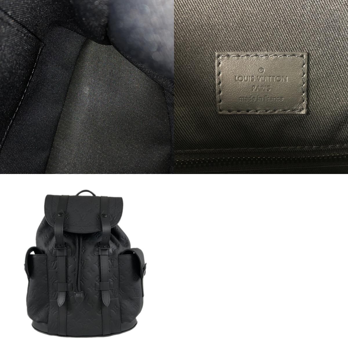 ルイ・ヴィトン LOUIS VUITTON アンプラント クリストファー PM M20899 レザー リュック バックパック ssh【中古】