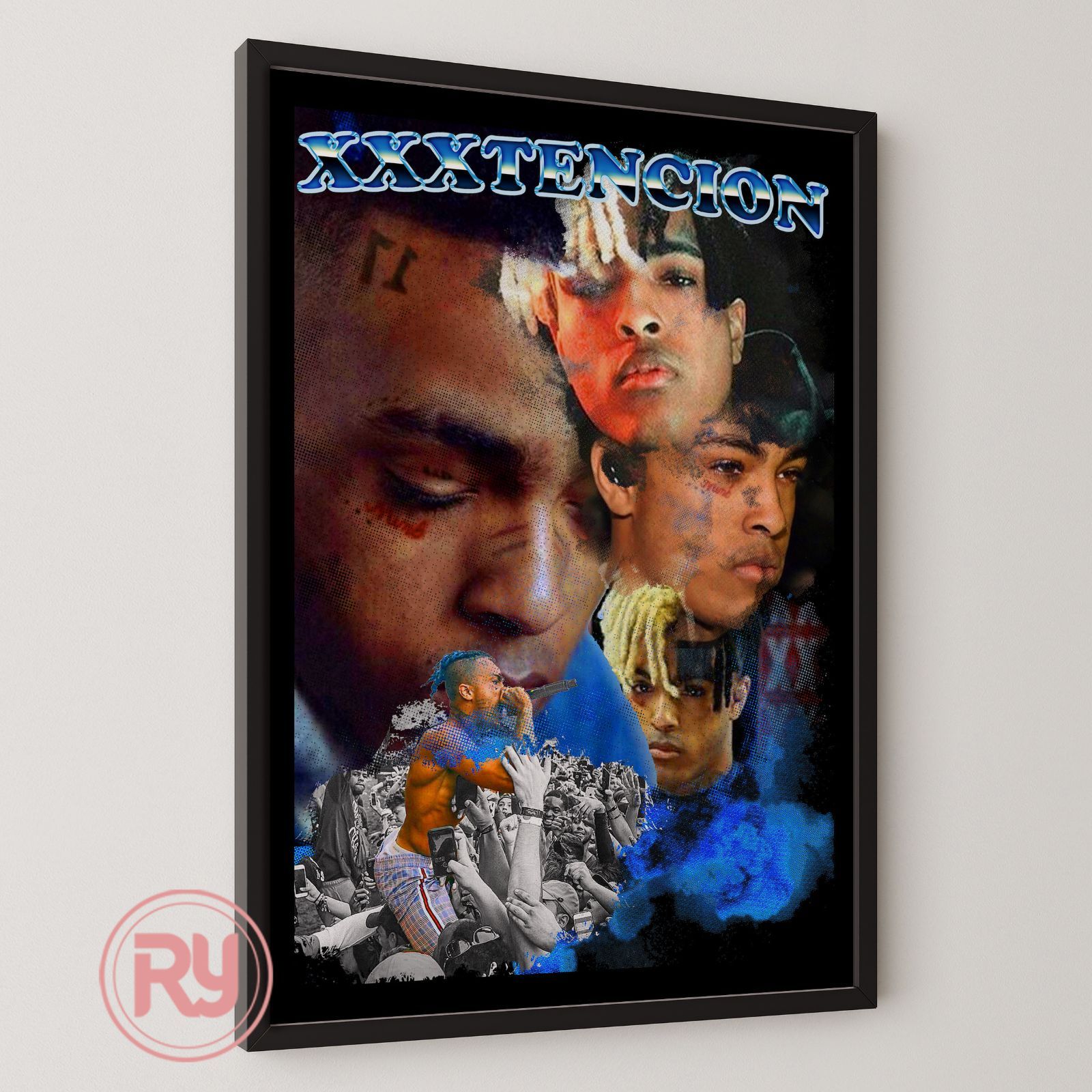 XXXtentacion XXXテンタシオン ポスター ボード パネル フレーム