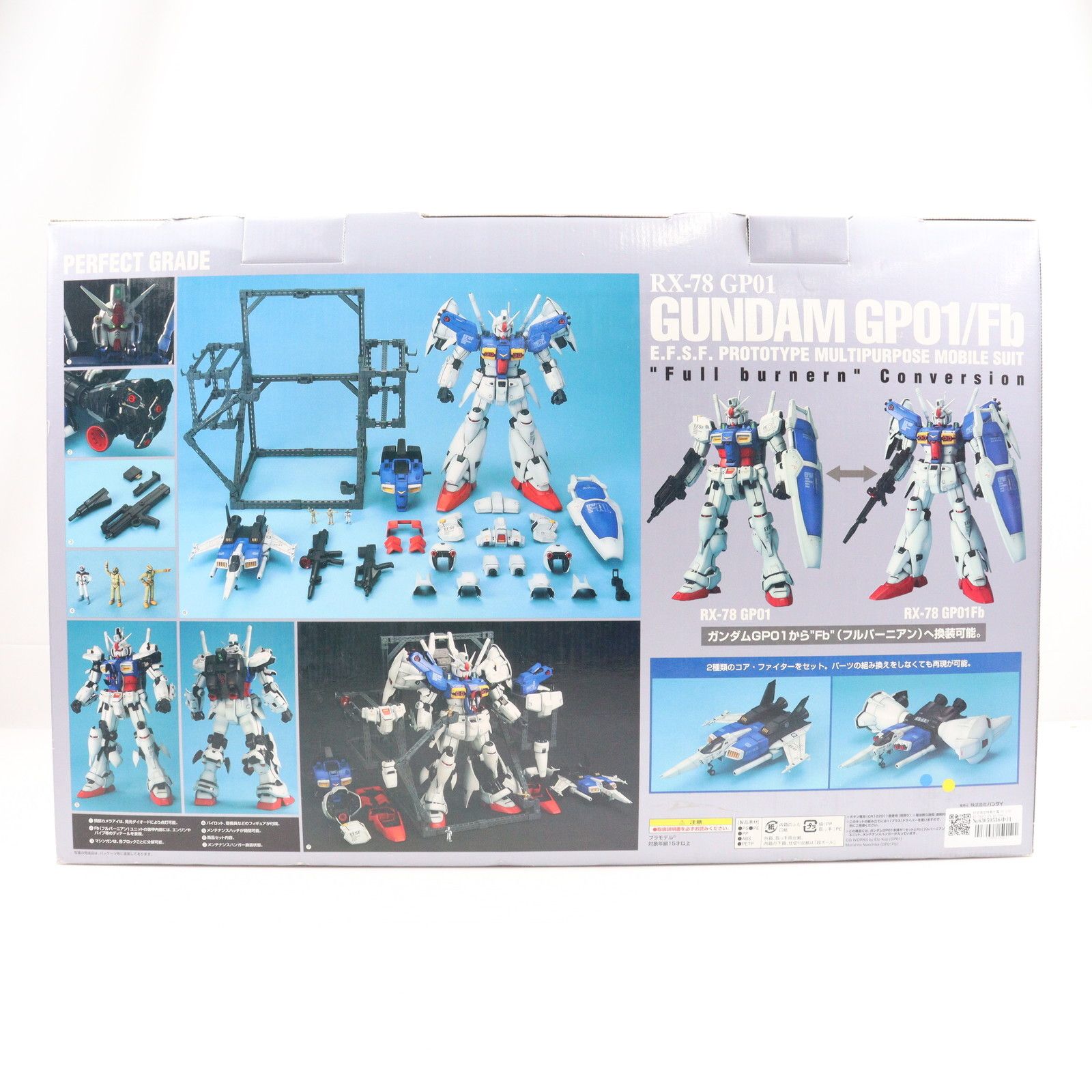 初回限定特典付属 PG 1/60 RX-78GP01/Fb RX-78ガンダムGP01/FB 機動