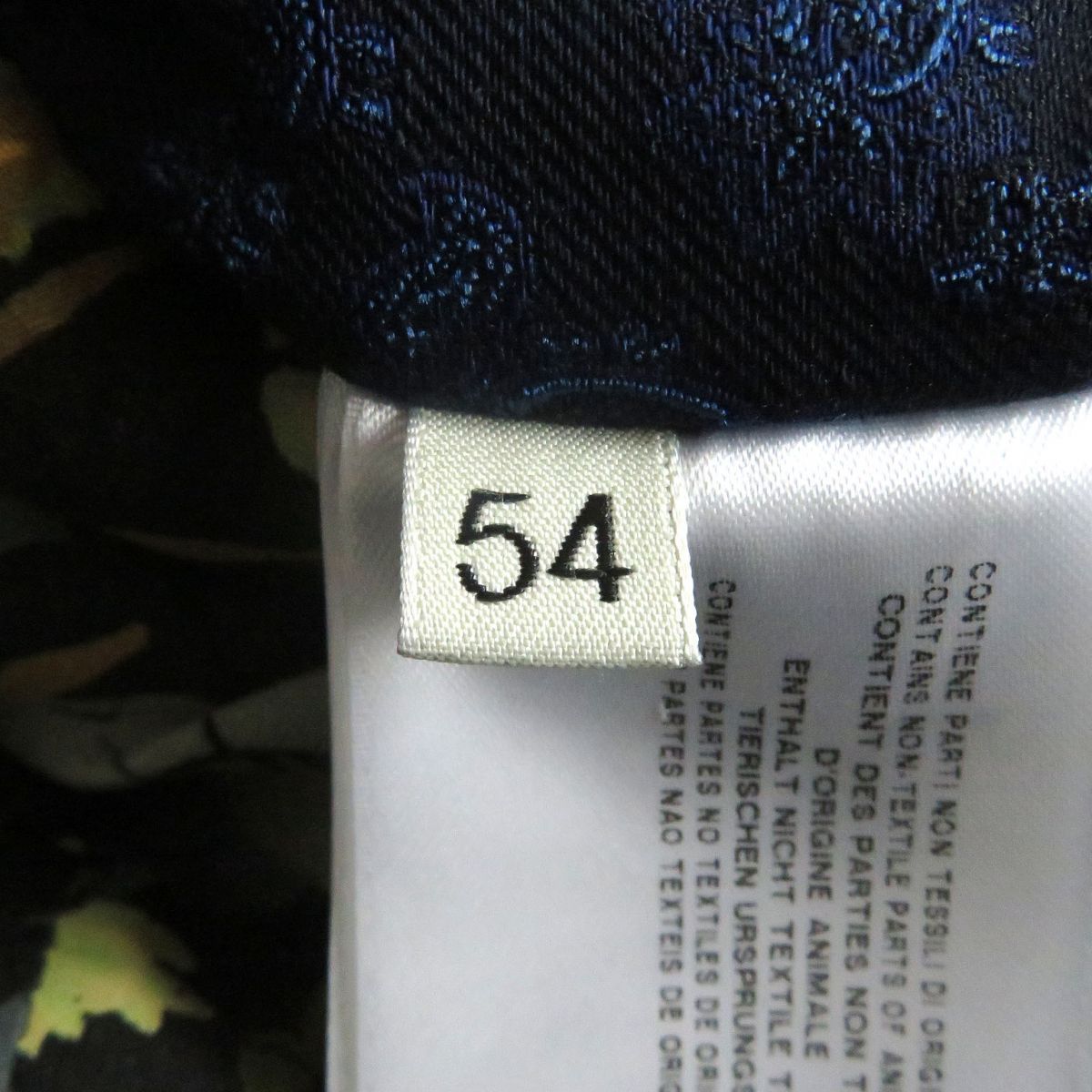 未使用品□19AW ETRO/エトロ COMFORTETRO 総柄 ロゴボタン チェスター ...