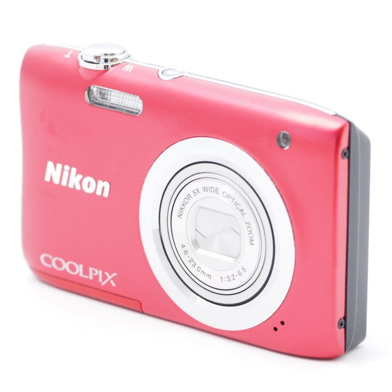 Nikon ニコン デジタルカメラ COOLPIX A100 レッド A100RD - カメラ