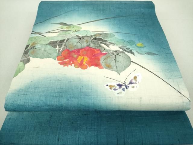 京友禅作家山科春宣肉筆飾り扇子 京友禅作家山科春宣肉筆飾り扇子