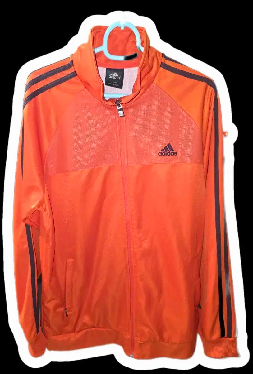 adidas アディダス オレンジ トラックトップス 110