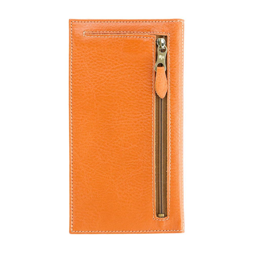 イルビゾンテ　財布　ヤケヌメ　長財布 IL BISONTE - ロングウォレット/スナップボタン長財布/ヤケヌメ