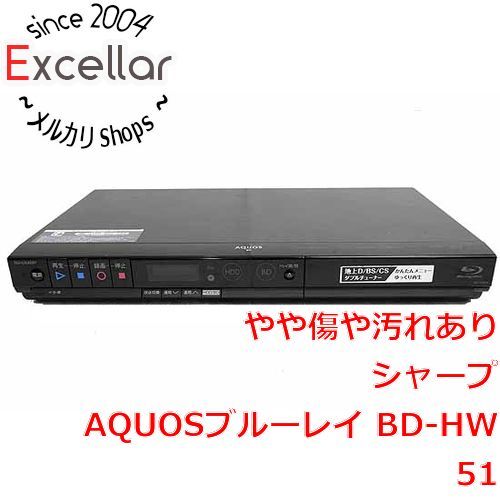 bn:11] SHARP AQUOS ブルーレイディスクレコーダー BD-HW51 リモコン