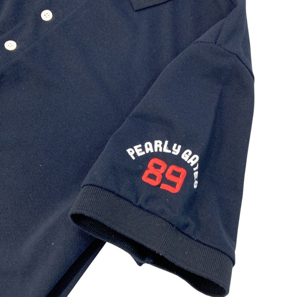 サイズ：5 PEARLY GATES パーリーゲイツ 半袖ポロシャツ プリント