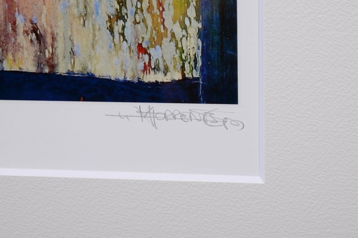 リサとガスパール ジークレー版画 ビーチ 海辺 サイン入り リサと