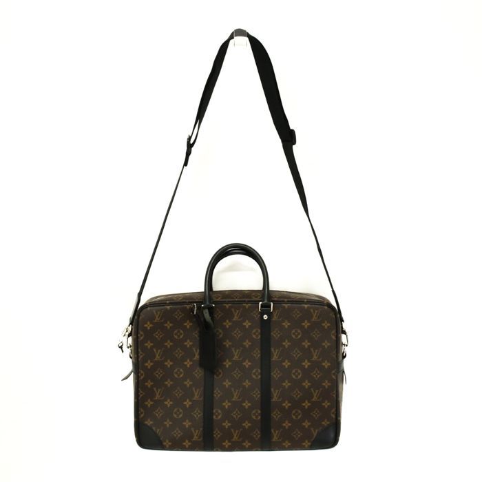 美品　LOUIS VUITTON 付属品付き　マカサー ポルトドキュマン LOUIS VUITTON ルイ・ヴィトン ポルトドキュマン