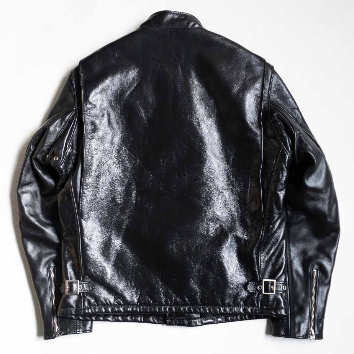 美品】SCHOTT【641HH ホースハイド シングルライダースジャケット】42