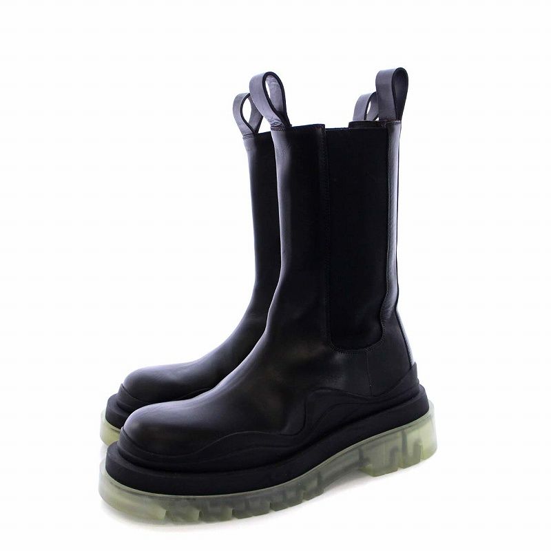 ボッテガヴェネタ BOTTEGA VENETA タイヤ チェルシーブーツ サイドゴア