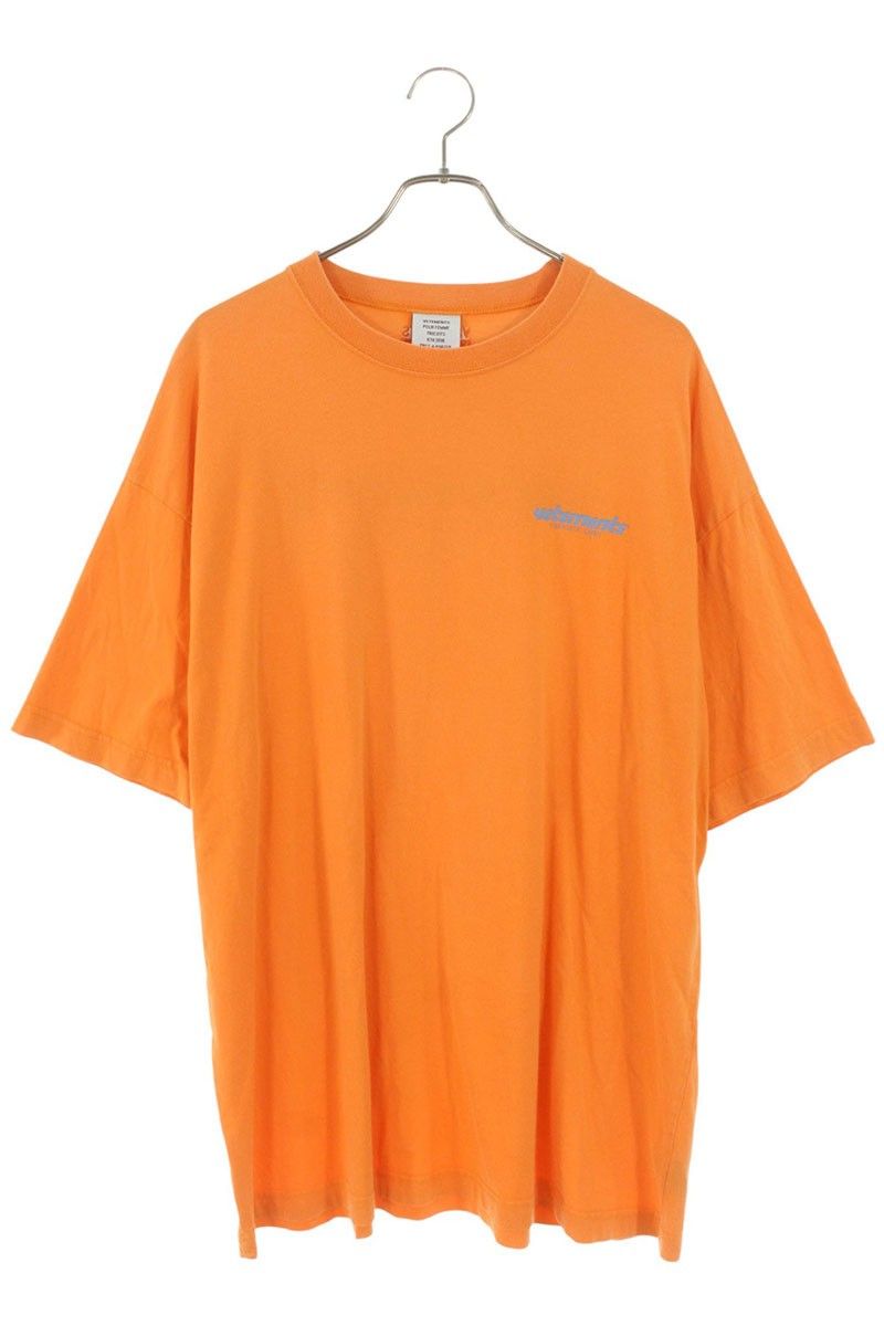 ヴェトモン ロゴプリントTシャツ レディース S