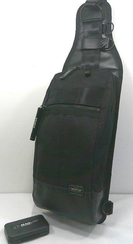 s25g-a494x【中古】PORTER ﾎﾟｰﾀｰ HEAT ｽﾘﾝｸﾞｼｮﾙﾀﾞｰ 703-0800