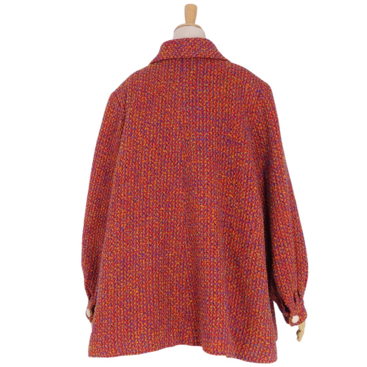 Christian Dior ツイードジャケット ウール M ヴィンテージ 美品 Vintage クリスチャンディオール Christian Dior