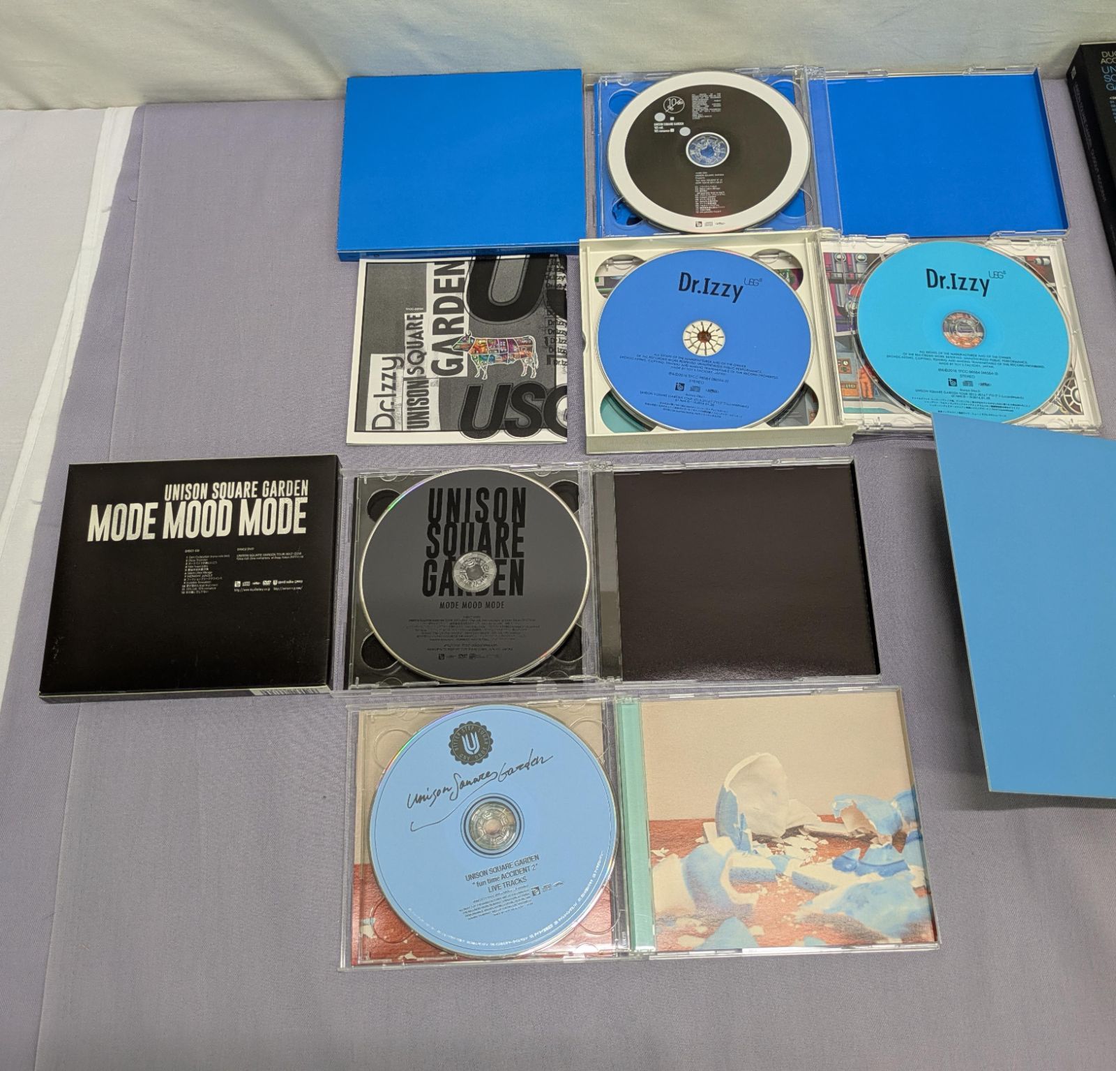 あー UNISON SQUARE GARDEN CD・DVDセット UNISON SQUARE GARDEN アルバム CD セット - メルカリ