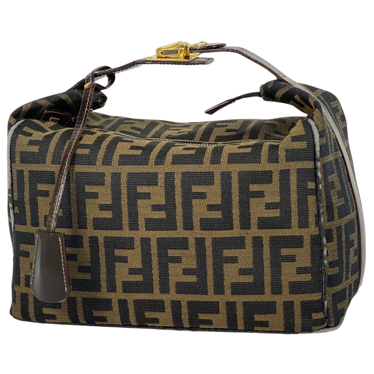 フェンディ FENDI ズッカ柄 ハンドバッグ ポーチ 小物入れ