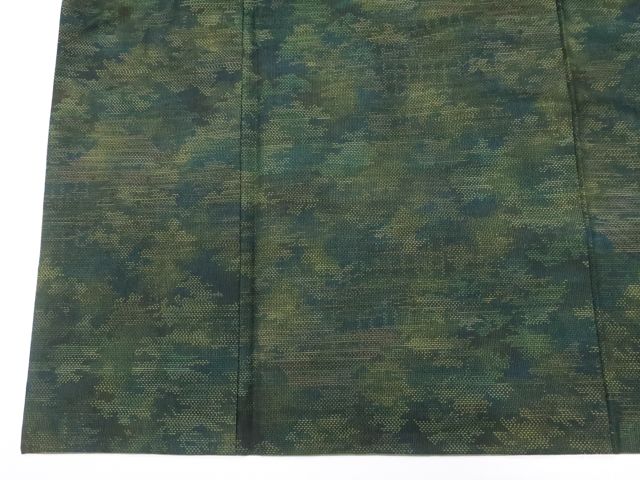 一輝堂】リサイクル着物 大島紬 7マルキ 正絹 身丈約156.5cm 裄丈約