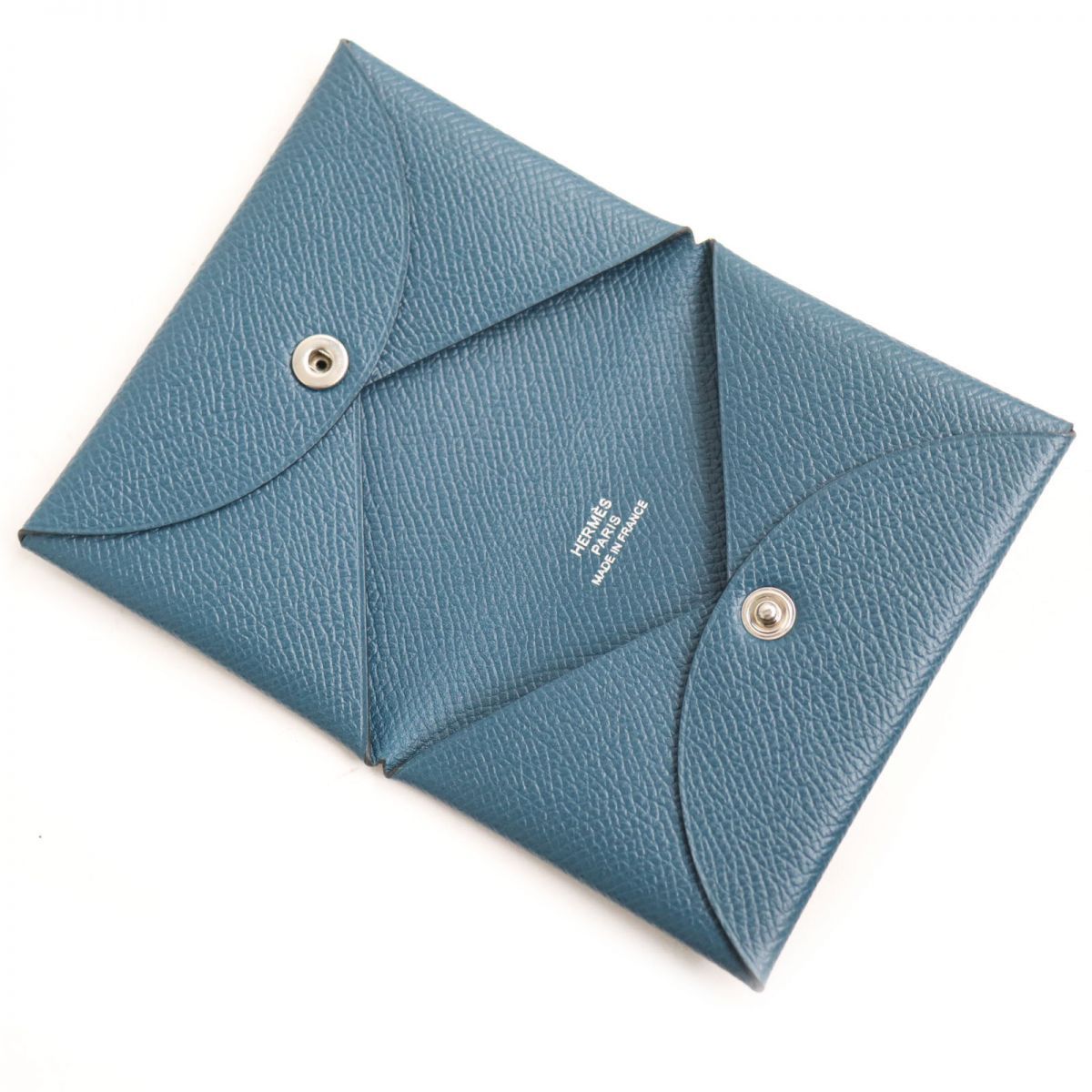 極美品◇HERMES エルメス カルヴィ ヴォーエプソン コインケース 