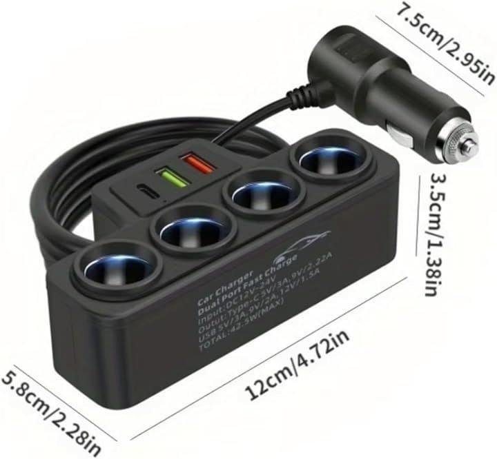 急速車載充電器 USB-C車載充電器