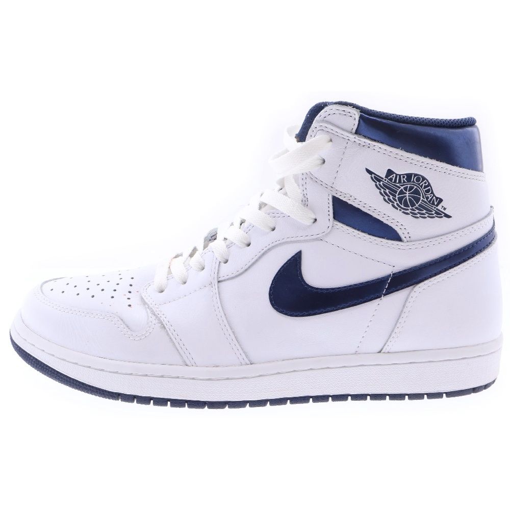 NIKE (ナイキ) AIR JORDAN 1 RETRO HIGH OG llic Navy エア