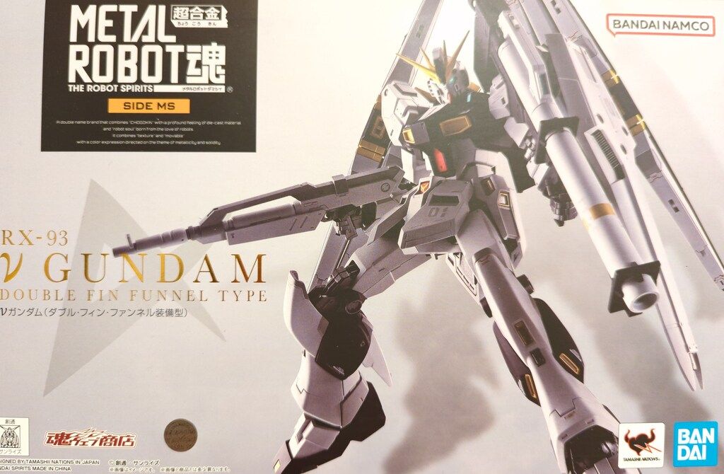 BANDAI SPIRITS METAL ROBOT魂 u003cSIDE MSu003e νガンダム