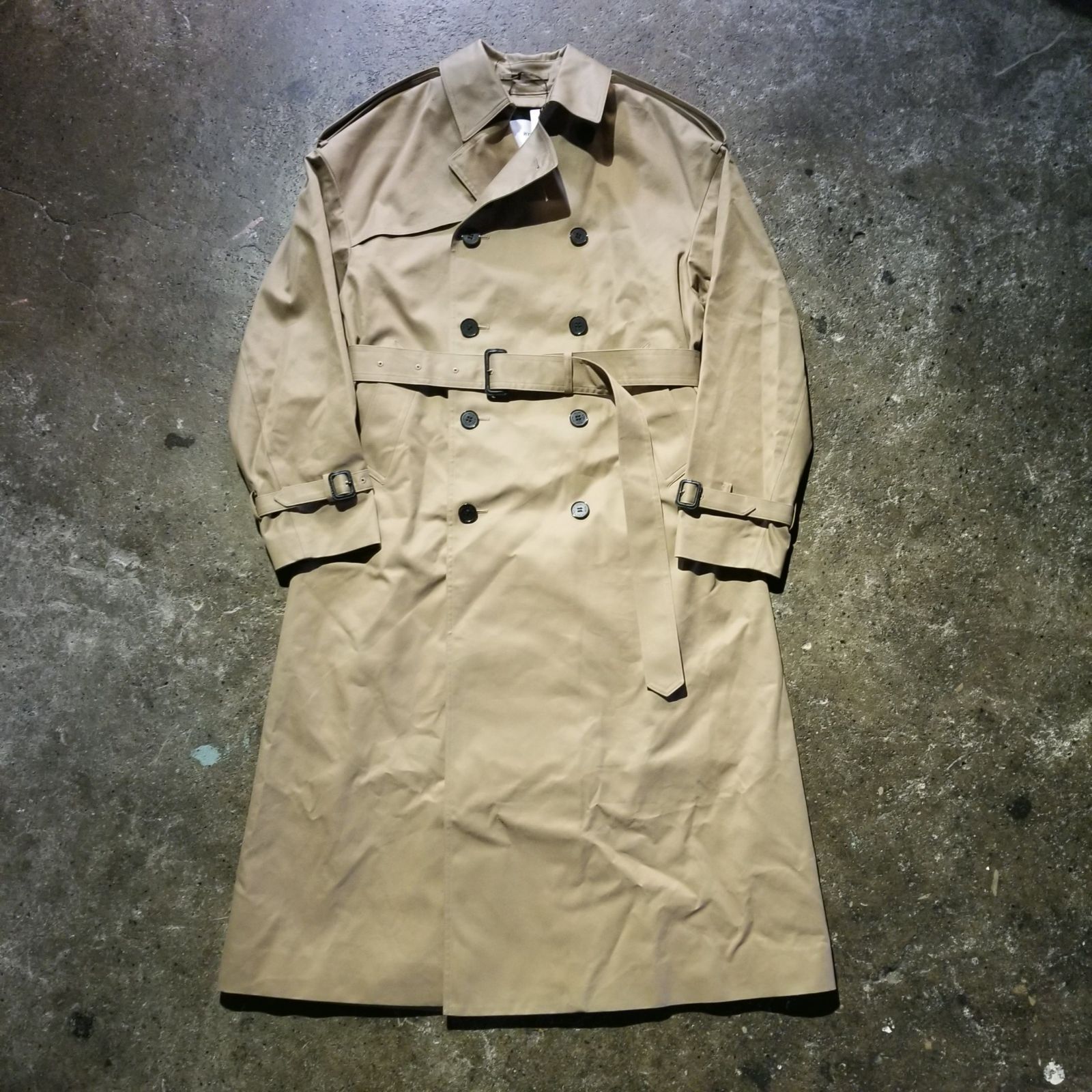HYKE 23ss TRENCH COAT BIG FIT 2 ハイク トレンチコート ビッグフィット 17381